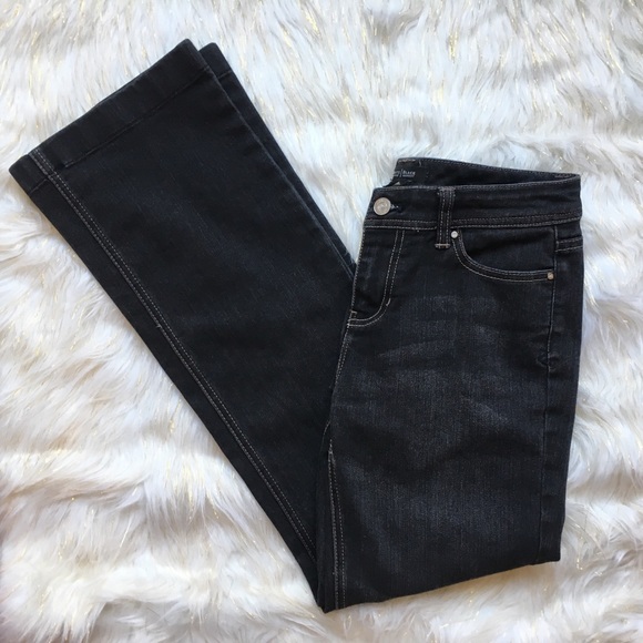 White House Black Market Denim - White House Black Market Blanc Boot Cut Jeans